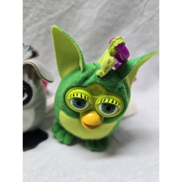 Furby Keychain Backpack Clips- Mcdonalds Happy Meal- Vintage- Lot Of 4 - Picture 6 of 9